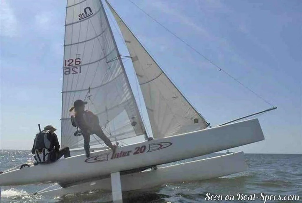 Nacra Inter 20 - High Roach Mainsail — South East Asia Sails